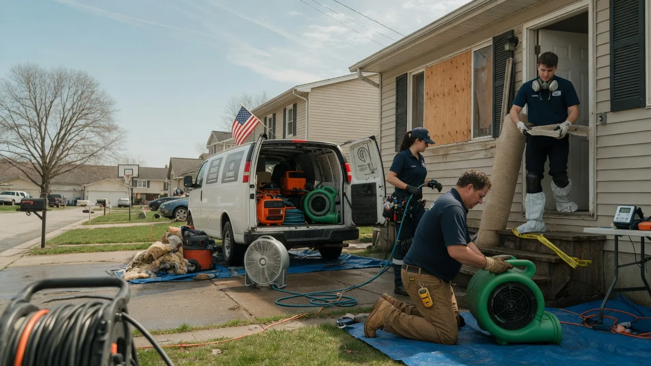 Water Damage Restoration in Elrosa, MN near me